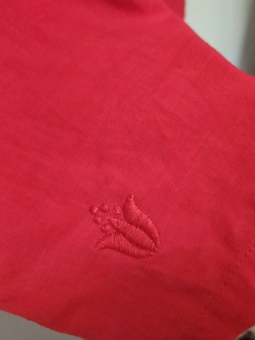 J Marie Sleeveless Red Embroidered Women’s Tunic Top - Picture 4 of 8